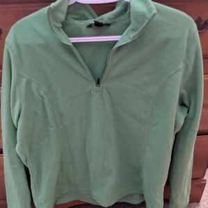 Land's End 1/4 zip fleece large